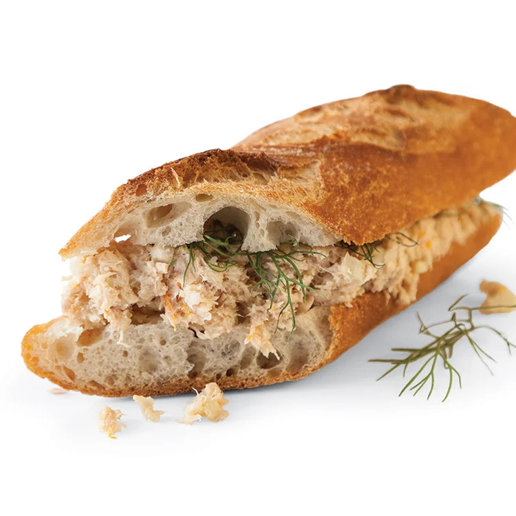 Chef Biagio’s Artisan 11″ Tuna Sub on French Baguette